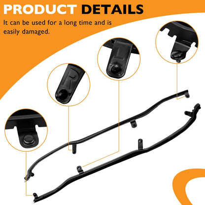 Door Weatherstrip Seal LH RH For 11-19 Ford Explorer BB5Z7825324B BB5Z7825325B