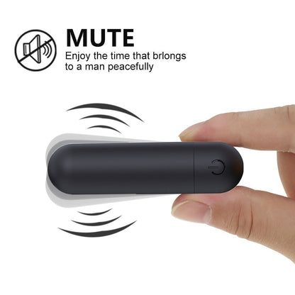 Mini Powerful Bullet Shape 10 Speed Vibrating Neck Body Massage Personal