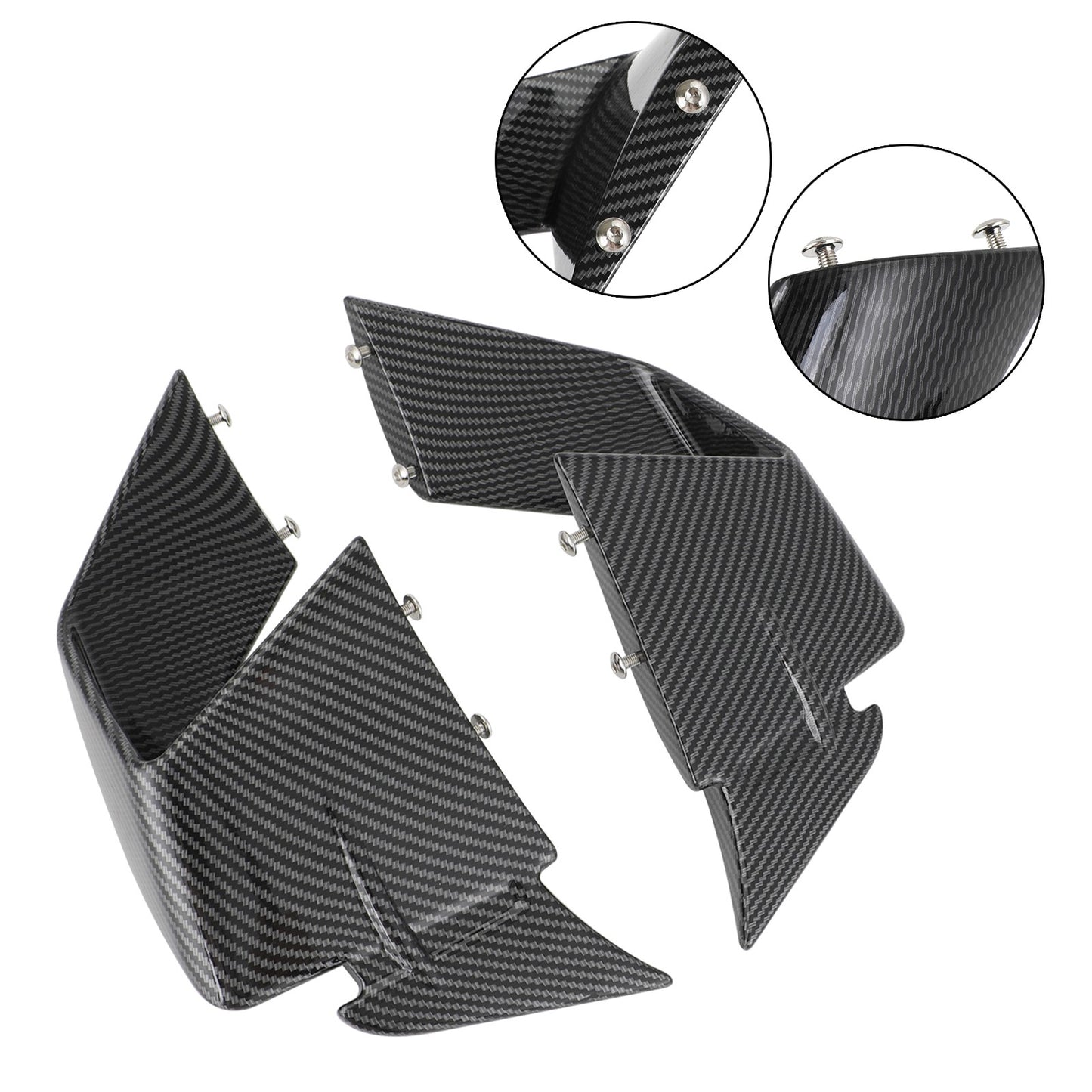 Front Spoiler Wind Winglets Fairing fit for BMW S1000RR 2019-2022 2021 2020 20