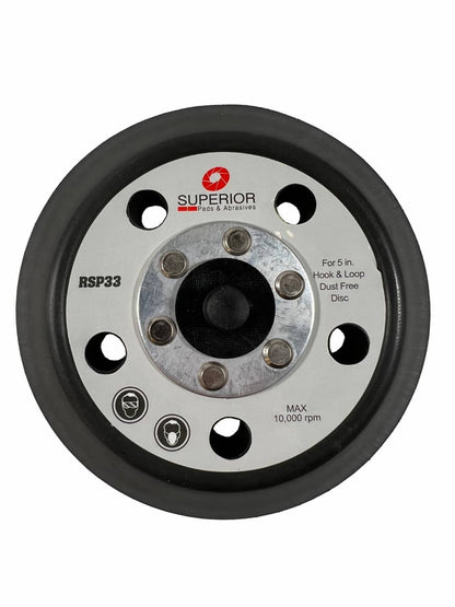 Solid Spare Sander Pad 5" Hook & Loop rep OEM #15000 for 7344 7335 97355 Porter Cable Sander