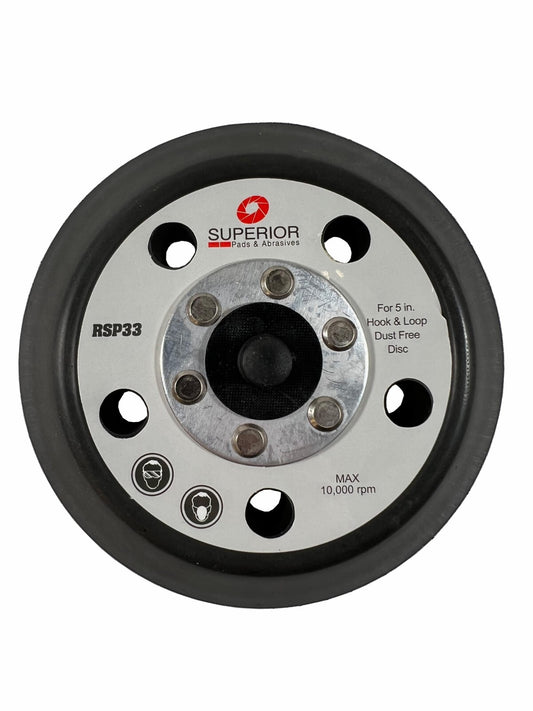 Solid Spare Sander Pad 5" Hook & Loop rep OEM #15000 for 7344 7335 97355 Porter Cable Sander