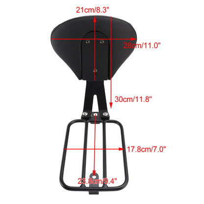 Driver Backrest pad fit for Kawasaki Eliminator 500 2024-2025