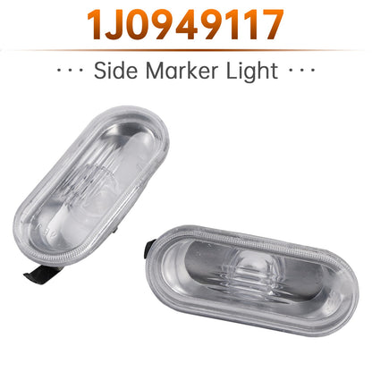 2X Side Marker light for VW Jetta Bora Golf Mk4 GTI B5.5 Passat B5 beetle R32