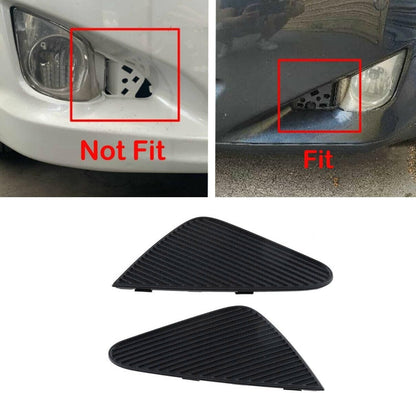 2pcs For Lexus IS IS250 IS350 06-08 Front Fog Light Lamp Cover Black Cap Trim