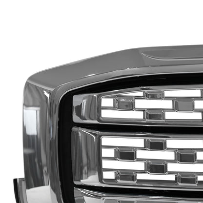 For GMC Acadia Denali 2017 2018 2019 84378394 Front Upper Grille Assembly Chrome