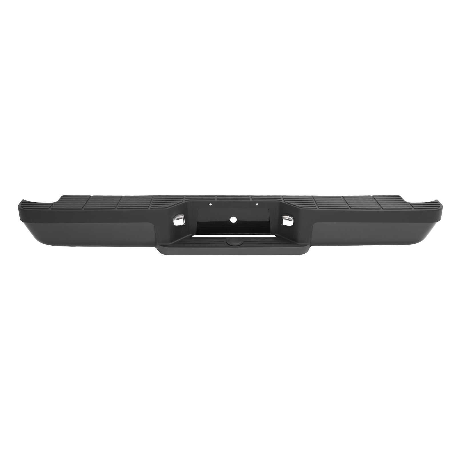 Solid Spare For Ford Ranger Styleside 1993-2011 Black Steel Rear Bumper Assembly Face Bar