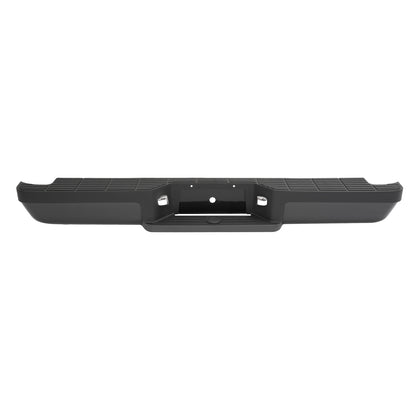Solid Spare For Ford Ranger Styleside 1993-2011 Black Steel Rear Bumper Assembly Face Bar