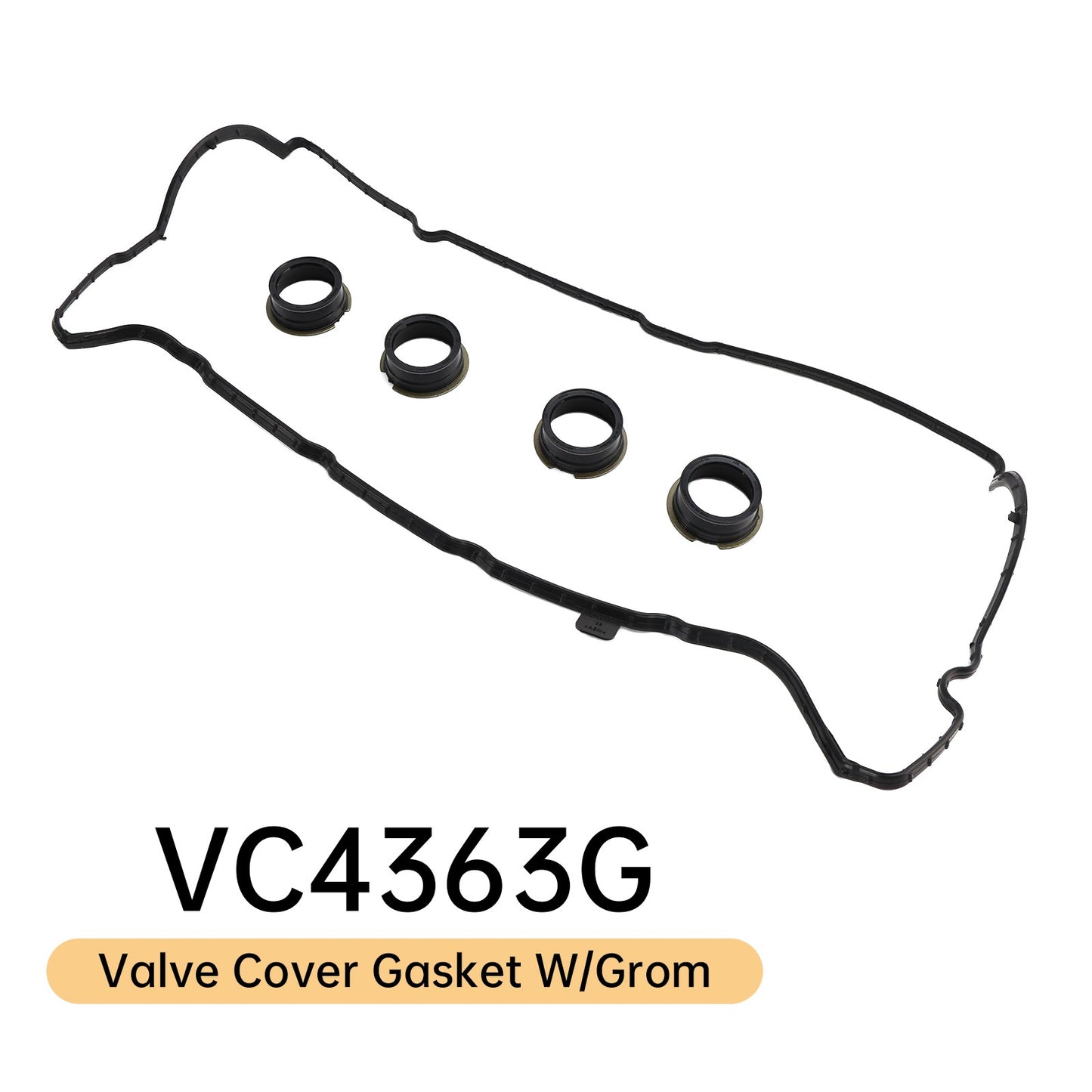 VC4363G Valve Cover Gasket W/Grom for Fiat 1.4L L4 SOHC 16v 14-16