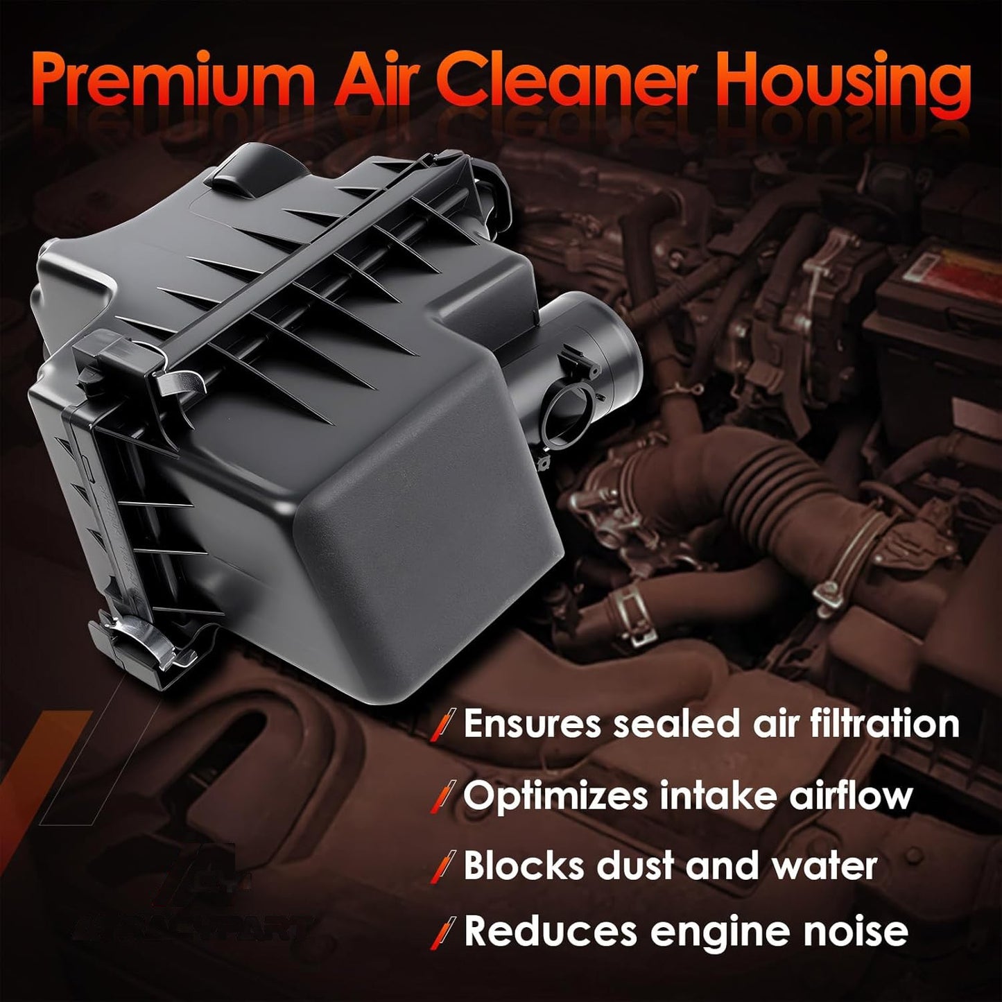 17700-37370 Air Intake Cleaner Box Housing For 2020 2021 Toyota Corolla LE 1.8L