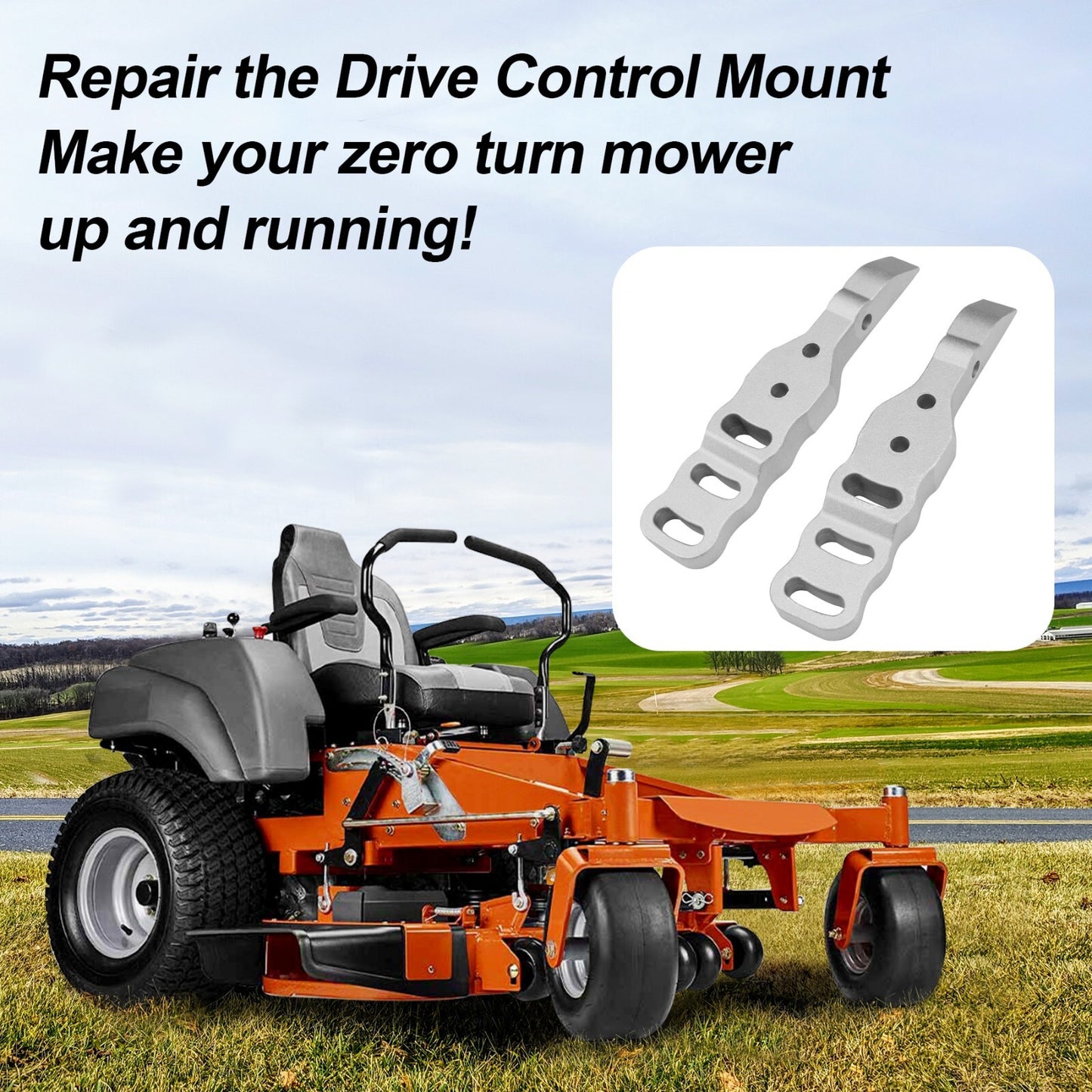 2X Drive Control Handle Mount Fit for Craftsman Lawn Mower  Husqvarna 576452801
