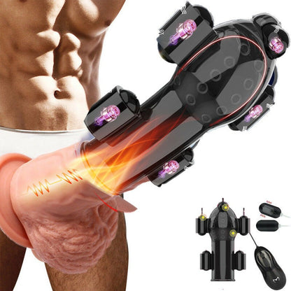 Vibrating Penis Head Massager Male Masturbator Glans Vibrator Sex Toys For Men
