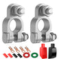 Battery Terminal Connectors Kit Heavy Duty Positive Negative for Auto Car Marine