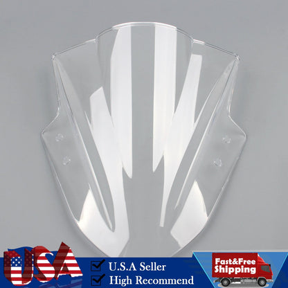 WindScreen Windshield Double Bubble Fit Kawasaki Ninja 300 EX300 2013-2017 2016
