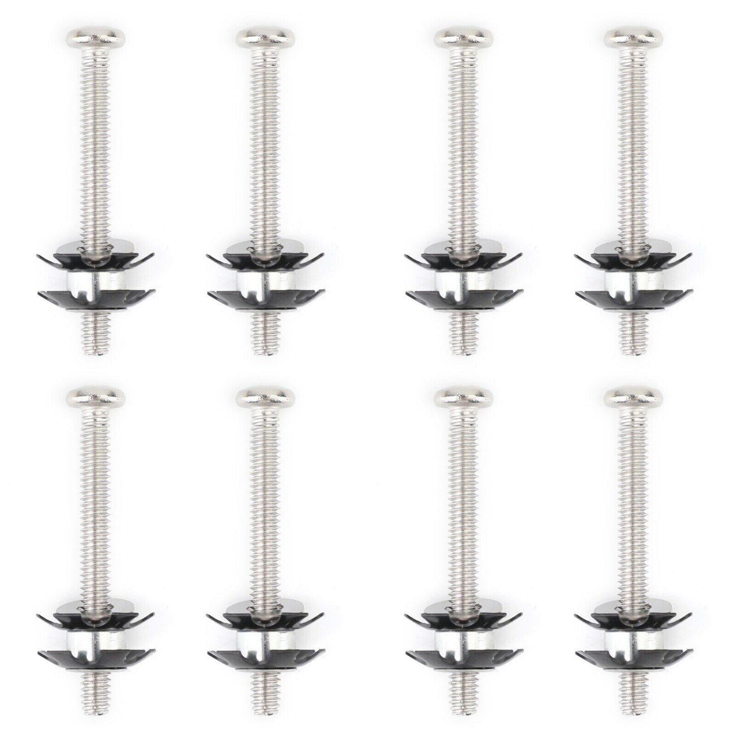 8x RV LADDER REPAIR KIT nuts Stainless Bunk Motorhome Parts Camper Trailer Coac