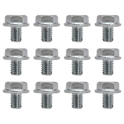 (12) Recoil Starter Flange Bolts 6x10 for Select Honda GX Engines, 90008-ZE2-003