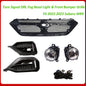 LED Turn Signal DRL Fog Bezel Light Front Bumper Grille For 2022 2023 Subaru WRX