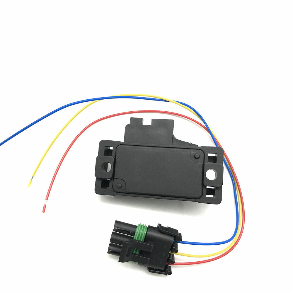 Manifold Absolute Pressure MAP Sensor with Wire for GM 3-Bar 16040749 12223861