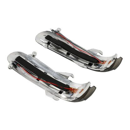 Pair Side Mirror LED Turn Signal Light For Benz S W220 CL W215 1999-2003 Gray 01