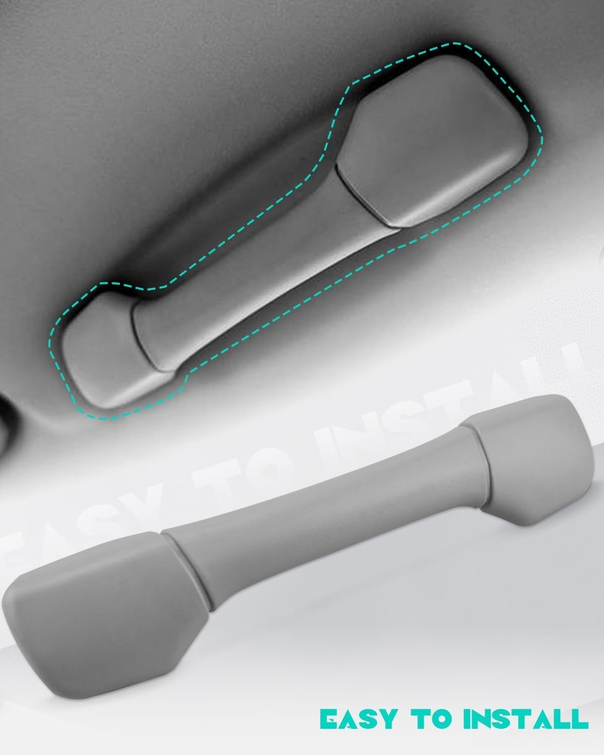Interior Grey Car Front Rear Roof Grab Grip Handle For Lexus IS300 IS350 IS250