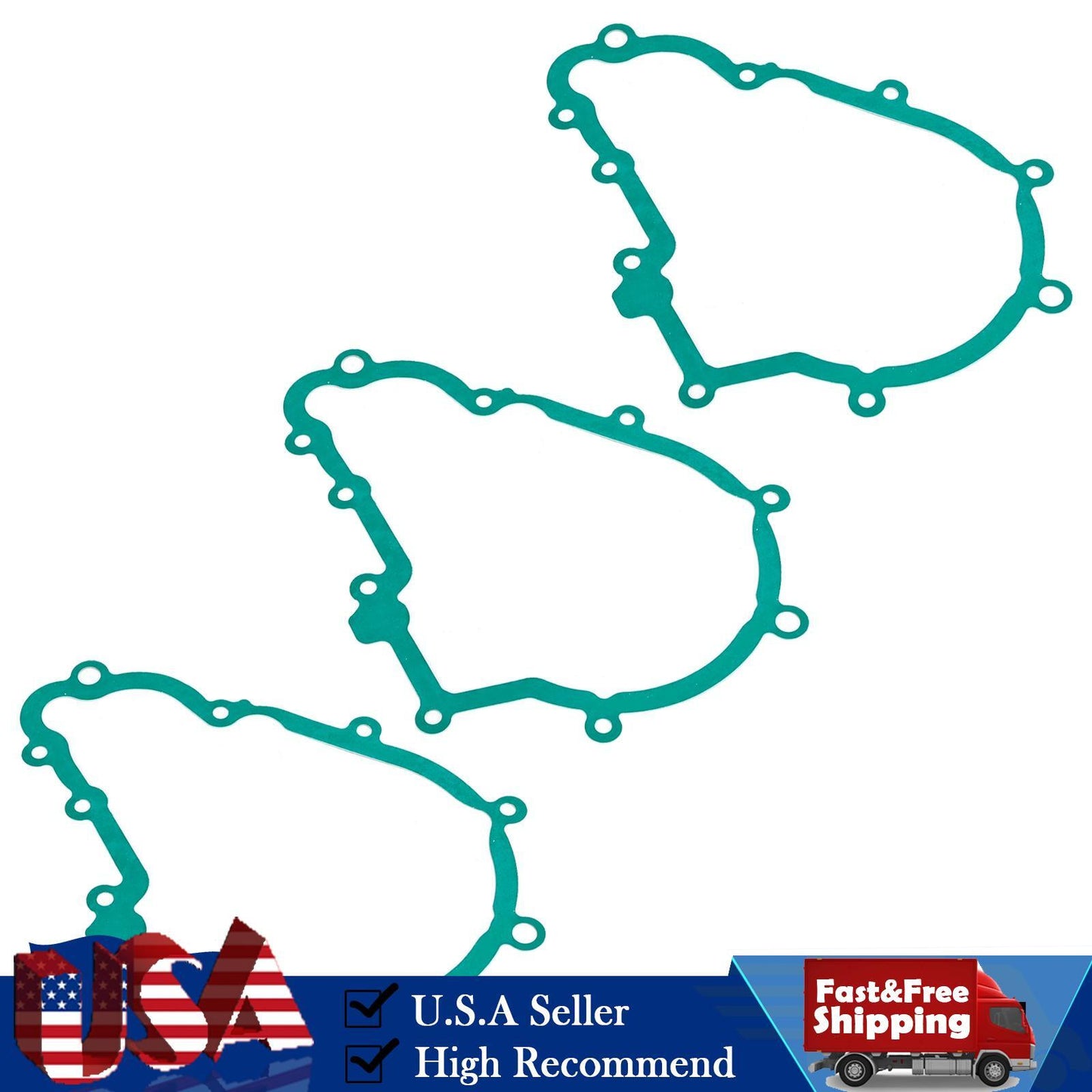 3X LEFT STATOR CRANKCASE COVER GASKET FOR BMW G310GS G310R 2016-2023 11138562768