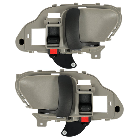 Solid Spare For Chevy / GMC C1500 K2500 95-99 Door Handles Inside Interior Left & Right Pair