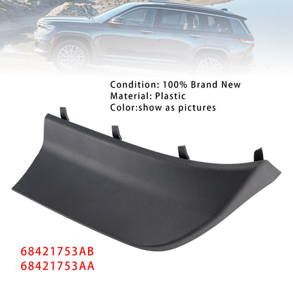 Front Left Fascia Spat 68421753AB For Jeep Grand Cherokee L 2021-2024