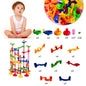 105 pcs Marble Run Race Set Railway Building Blocks Construction Track Toys Xmas