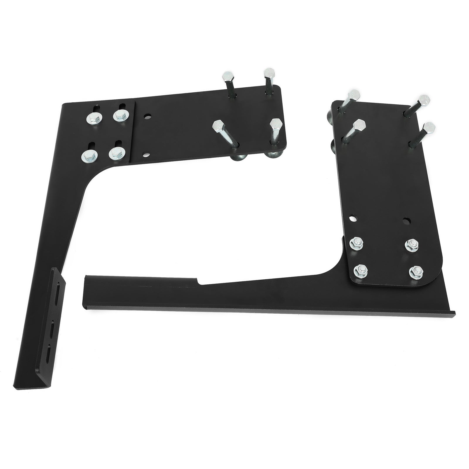 Solid Spare For Mercedes-Benz Sprinter 1500 2500 07-23 Rear Step Running Board Brackets Kit