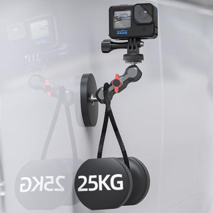 Magnet Camera Mount Magnetic Suction Cup Mount for GoPro 13/12 DJI Osmo Action