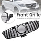 GT Style Front Bumper Grille Grill Fit Mercedes Benz GLE-Class W166 2015~2018