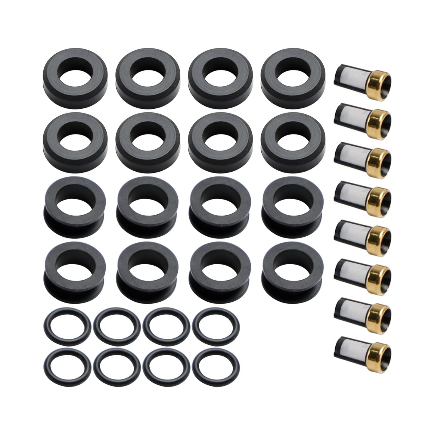 Fuel Injector Repair Kits 23250-50020 Fit Lexus LS400 SC400 4.0L V8 1992-97 US