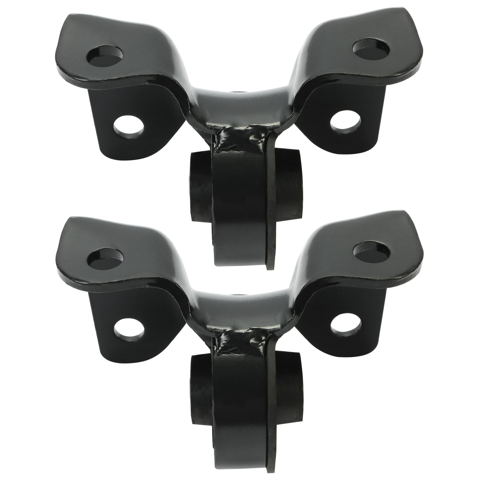 Solid Spare For 99-07 Chevy Silverado GMC Front Torsion Bar Crossmember Mount Steel 2PCS