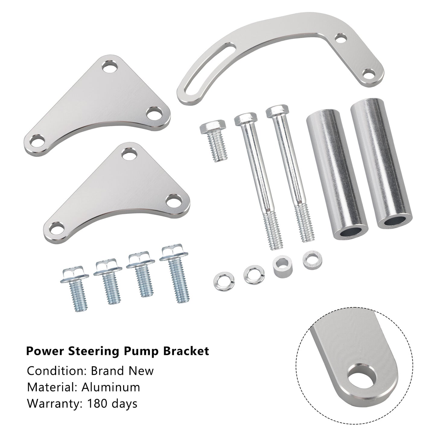 Power Steering Pump Bracket 551497 Fit Long Water Pump Fit Chevy Big Block V8