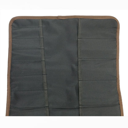 Multi-function Tool Roll Up Bag Canvas Wrench Pouch Organizer Bags w/22 Pocket