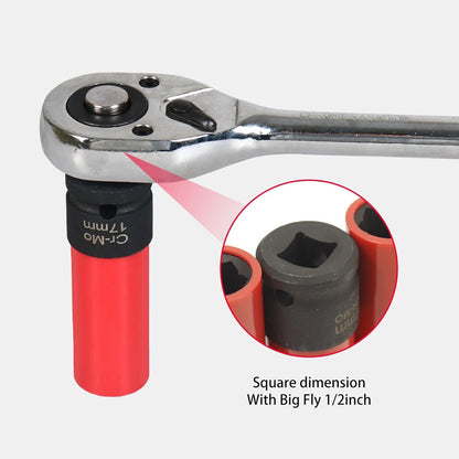 For Mercedes BENZ S Series Tyre 17mm Wheel Lock Nut Socket-Wrench Free Shipping