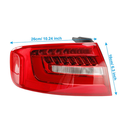 Left Outer Rear Tail Light Lamp 8K5945095AC For Audi A4 B8.5PA 2013-2016 US 2015