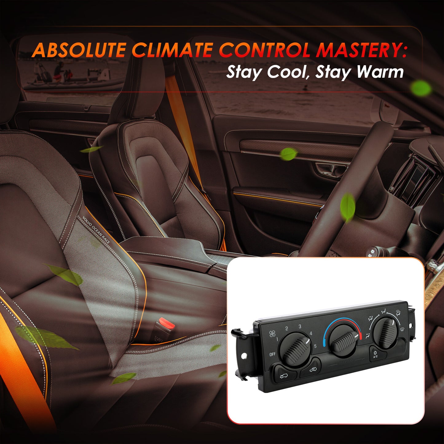 HVAC Climate Control Module Panel For 99-02 Chevy GMC Silverado Sierra 1500 2500
