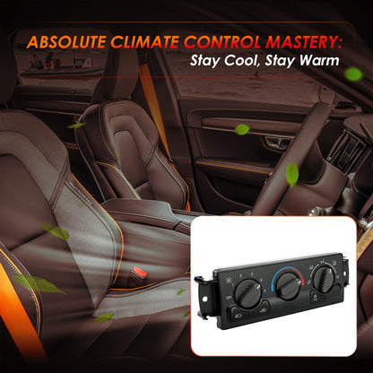 HVAC Climate Control Module Panel For 99-02 Chevy GMC Silverado Sierra 1500 2500