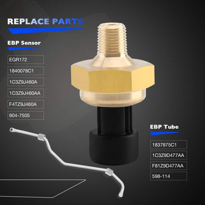 7.3 EBP Exhaust Back Pressure Tube Sensor Wire Harness For 96-03 Ford F59 F250