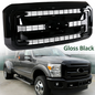 Gloss Black Front Bumper Grille For Ford F250 F350 F450 2011-2016 BC3Z-8200-A