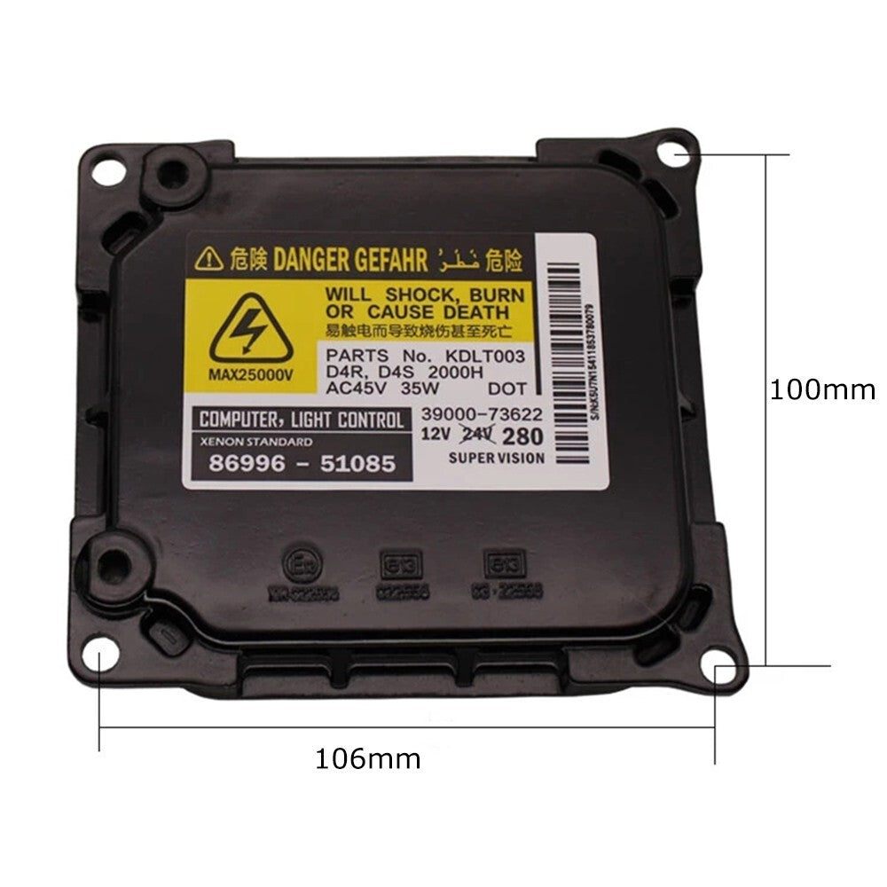 2PCS Xenon Headlight Ballast HID Control Unit Module For 2006-2011 Lexus Toyota