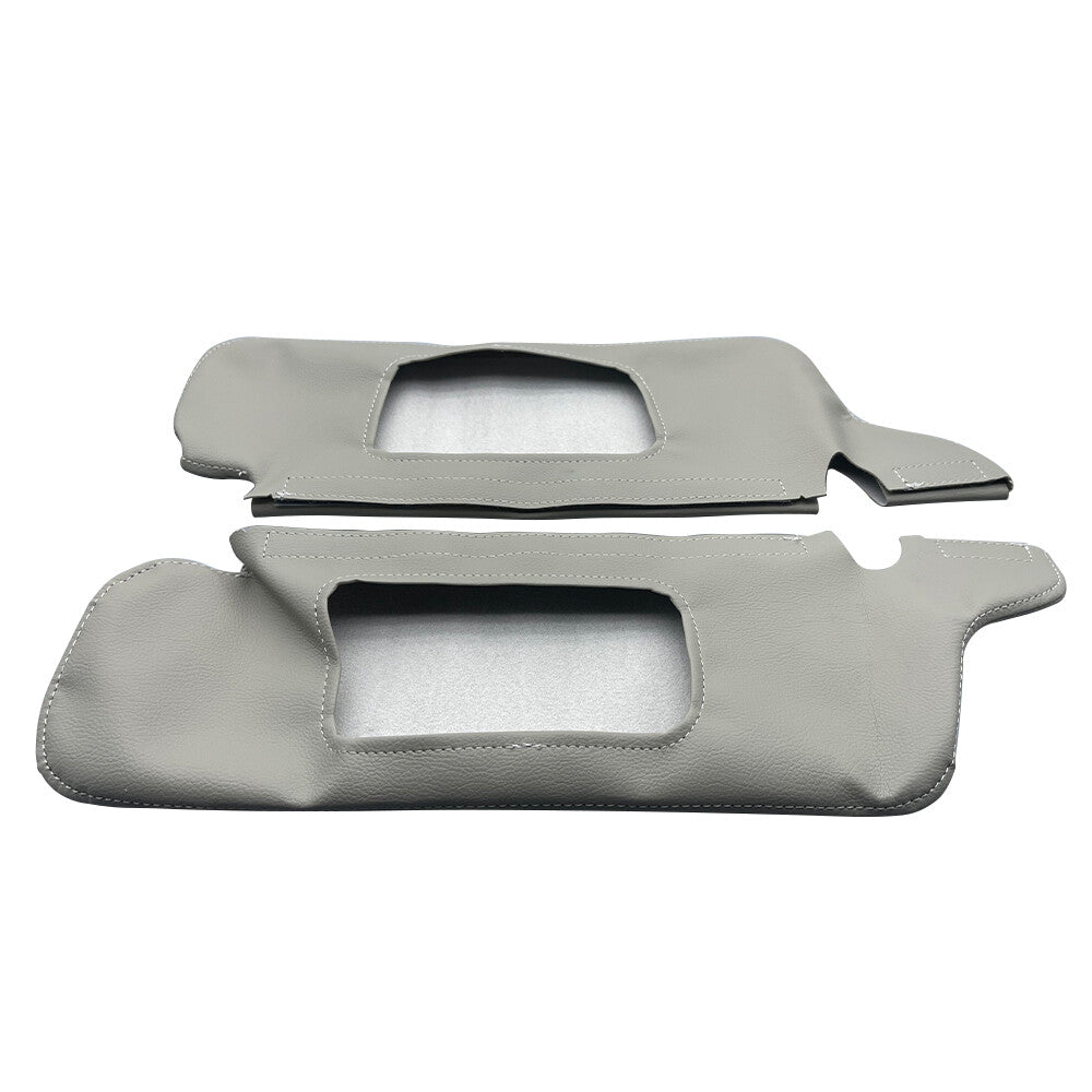 Sun Visor Replacement Cover Driver Passenger Repair For 94-04 Ford Mustang GRAY