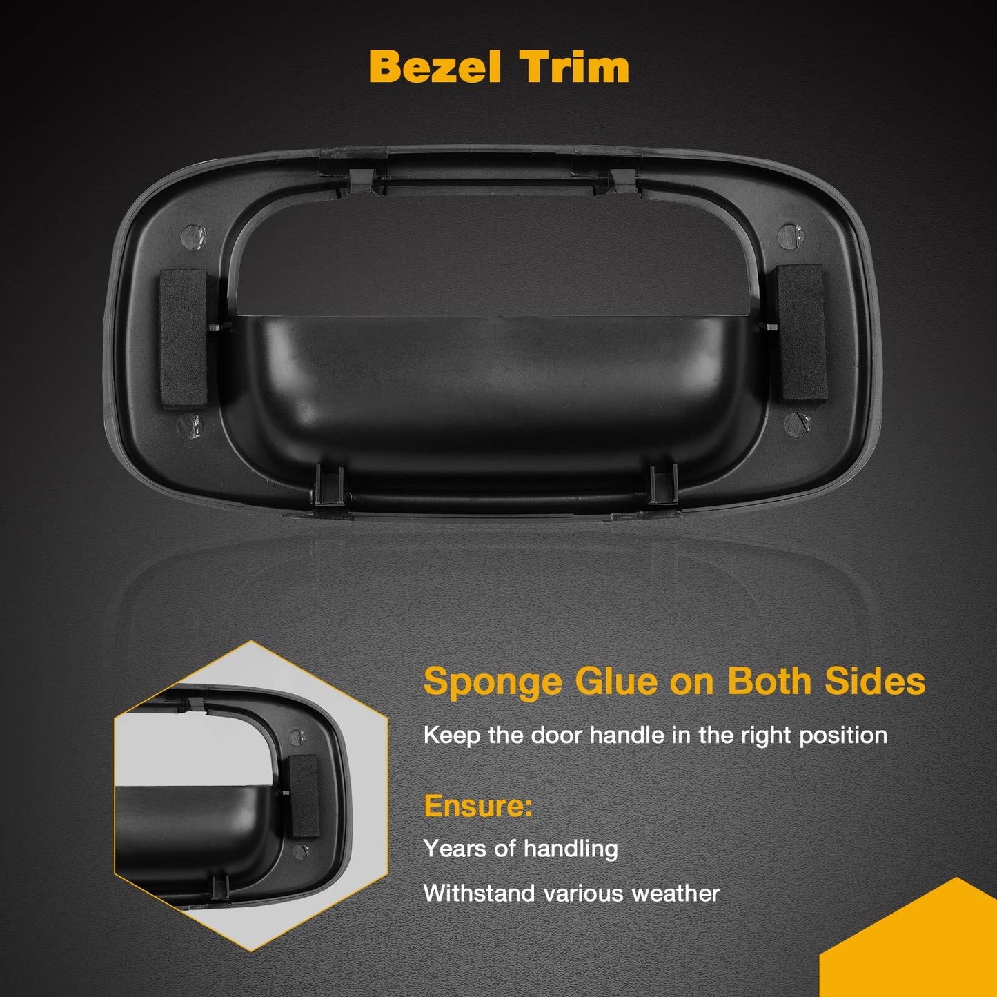 Metal Tailgate Handle Latch For 99-07 Chevy Silverado GMC Sierra 1500 2500 3500