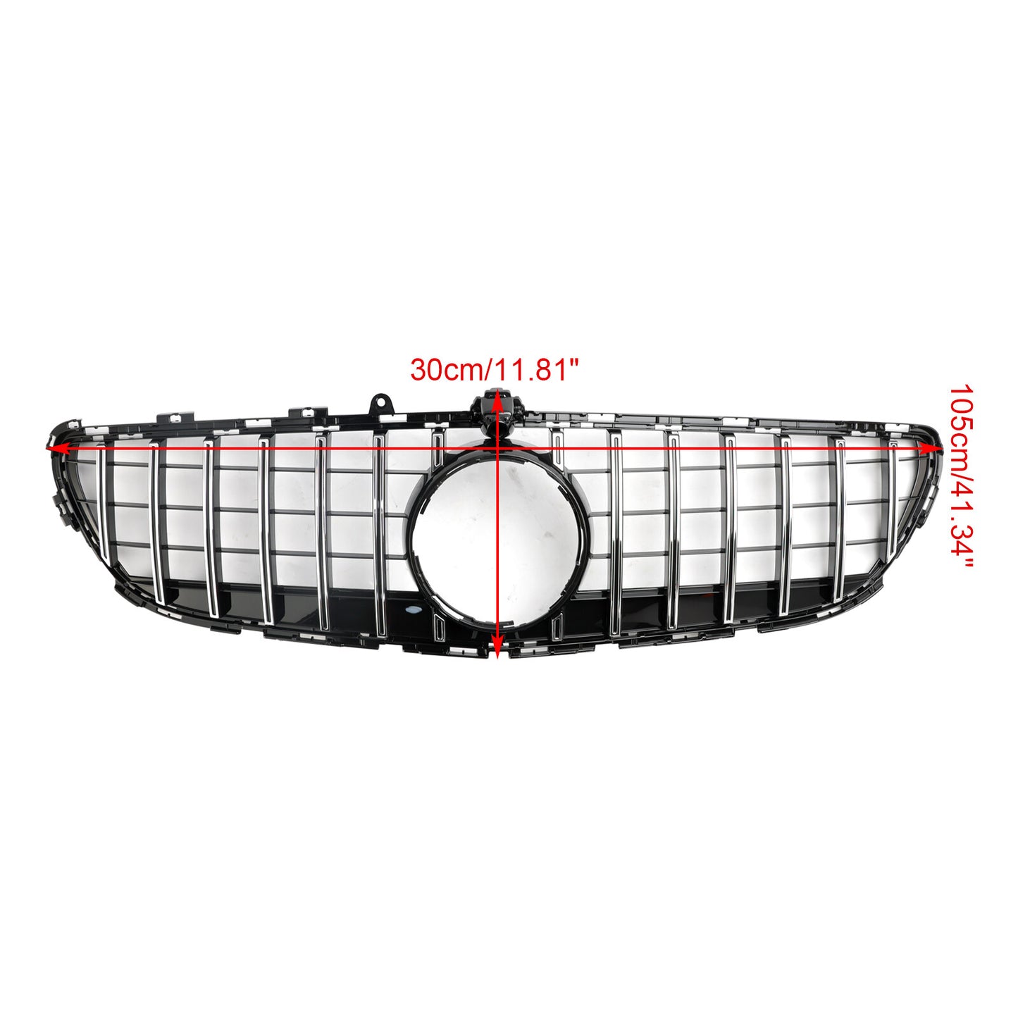 Front Bumper Grille Grill Fit Mercedes Benz CLS-Class W218 CLS350 2015-2018
