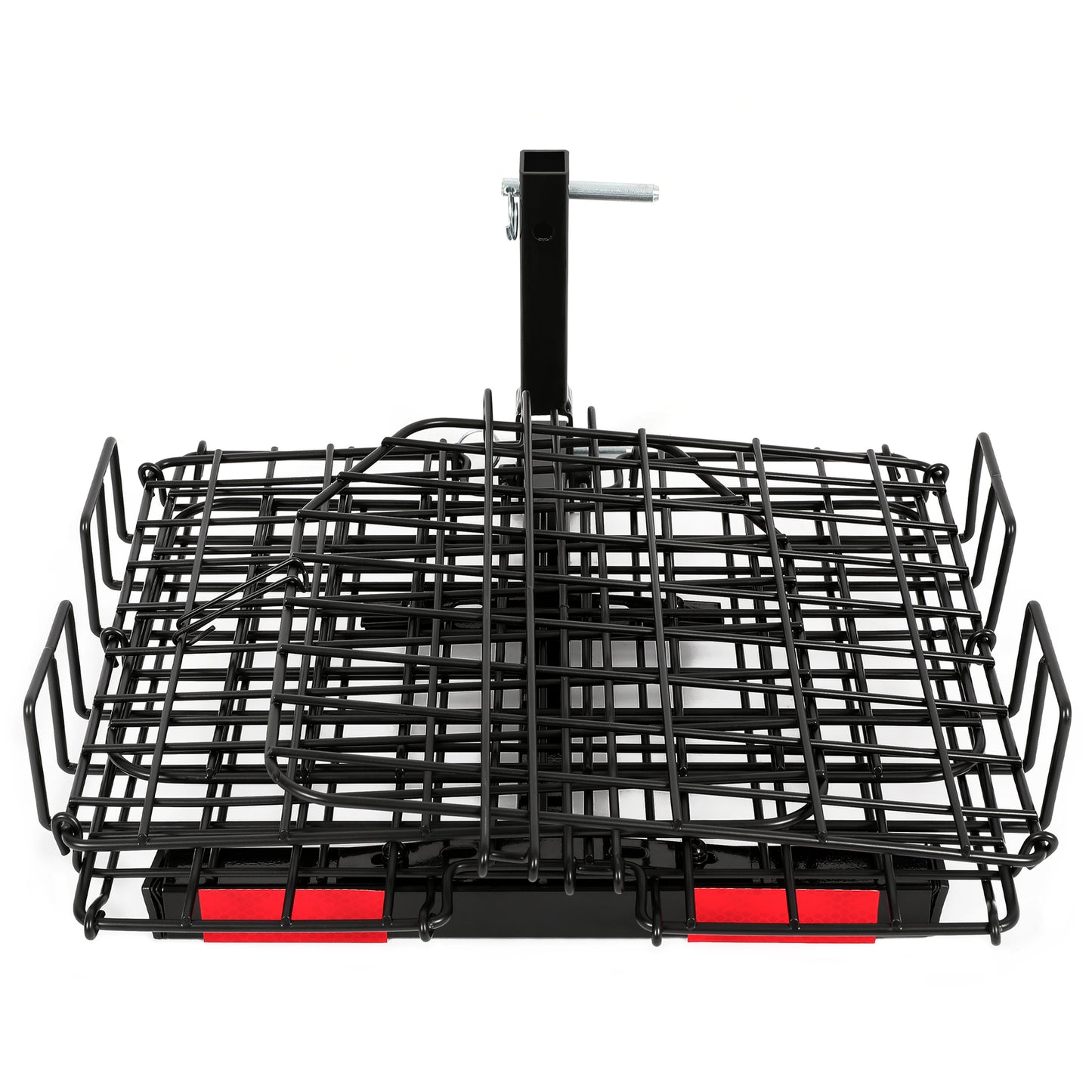 Solid Spare Folding Rear Basket Accessory For Most Mobility Scooters Sturdy Steel Black