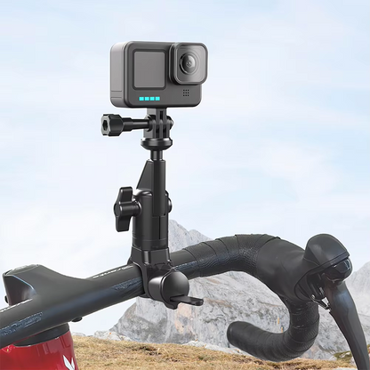 Motorcycle Bike Handlebar Mount for Insta360 X4/X3 GoPro Hero 13 Camera Holder