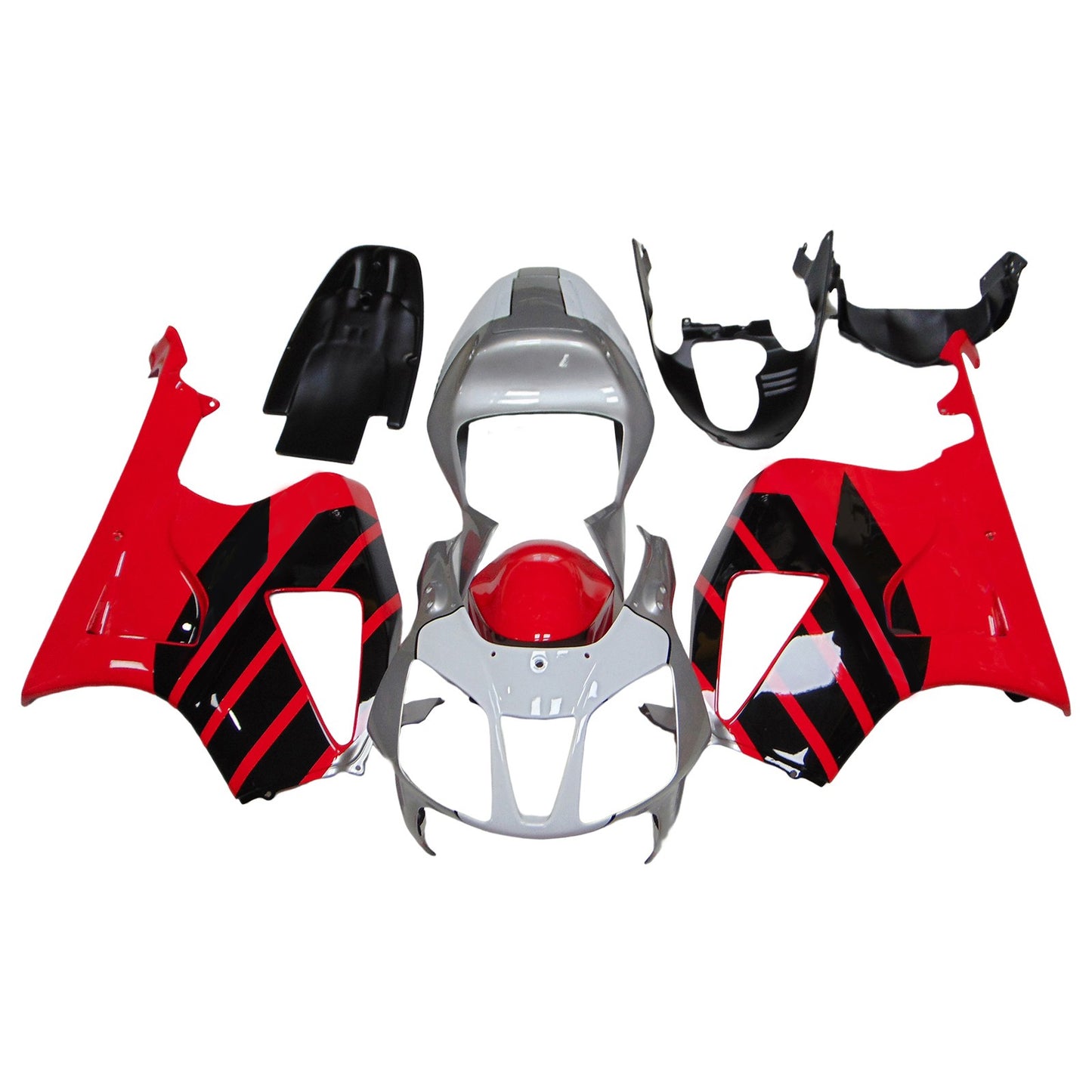 Amotopart Injection Fairing Kit Bodywork For Honda VTR1000 RC51 2000-2006 Red
