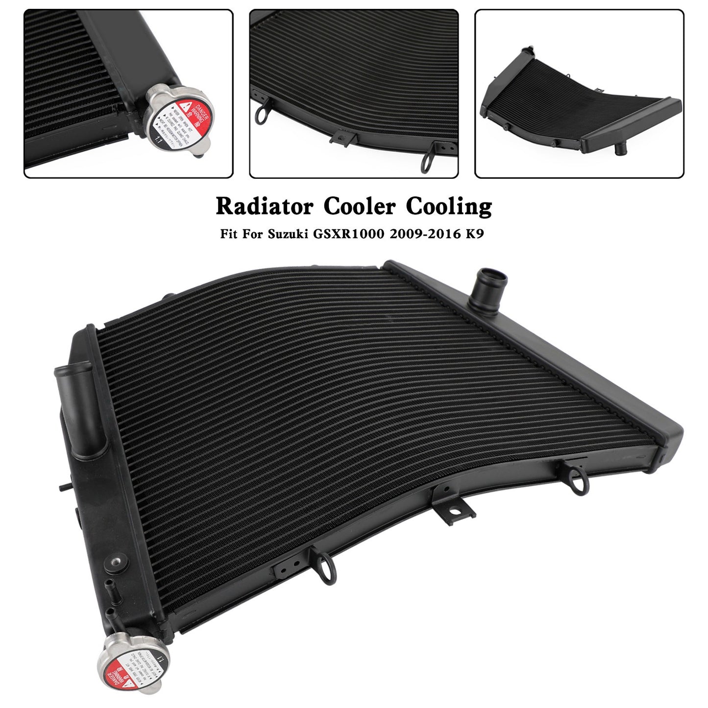 Engine Radiator Cooler Cooling For Suzuki GSXR1000 GSX-R1000 2009-2016 K9
