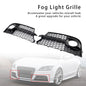 Honeycomb Front Bumper Fog Light Grille Fit Audi TT MK2 S-Line TTS 2011-14