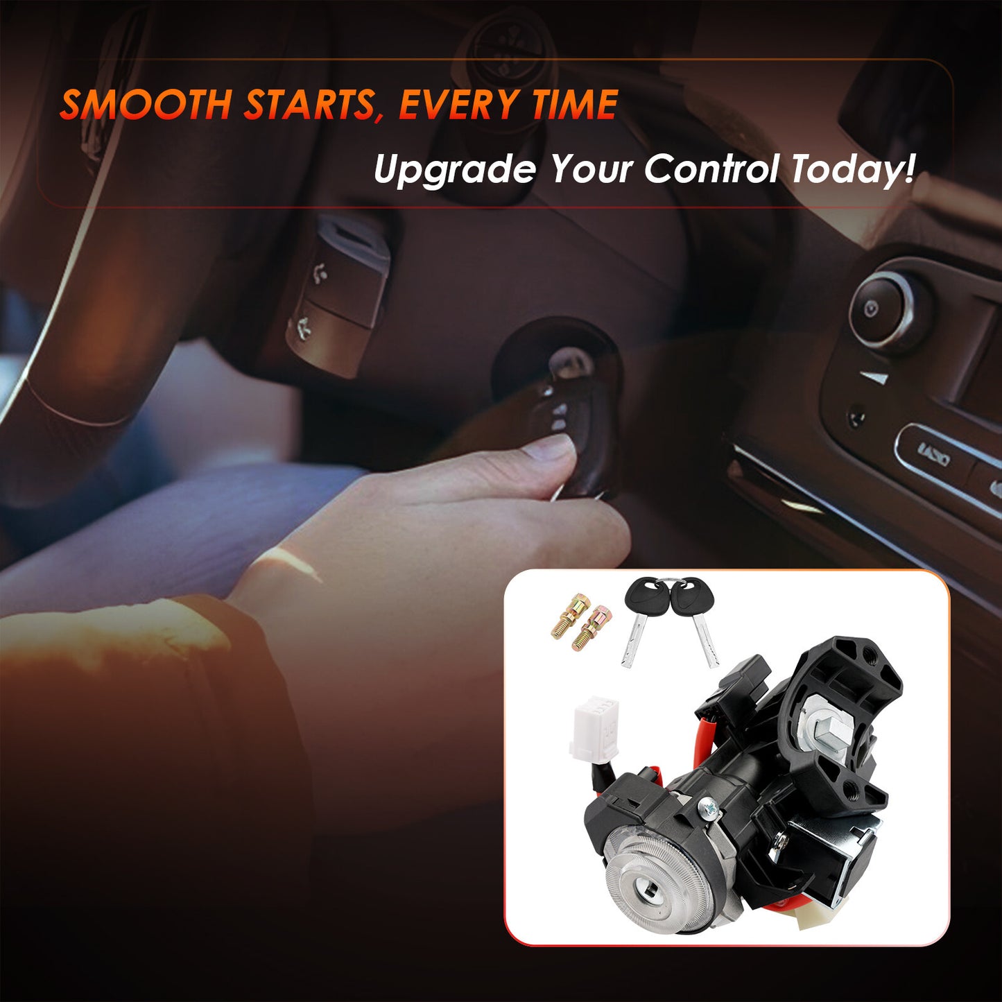 Ignition Lock Cylinder Housing & Cylinder Switch For 2016-2021 Hyundai Tucson L4